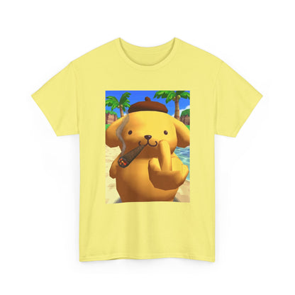 Pompompurin Smoking Blunt & Flipping Off