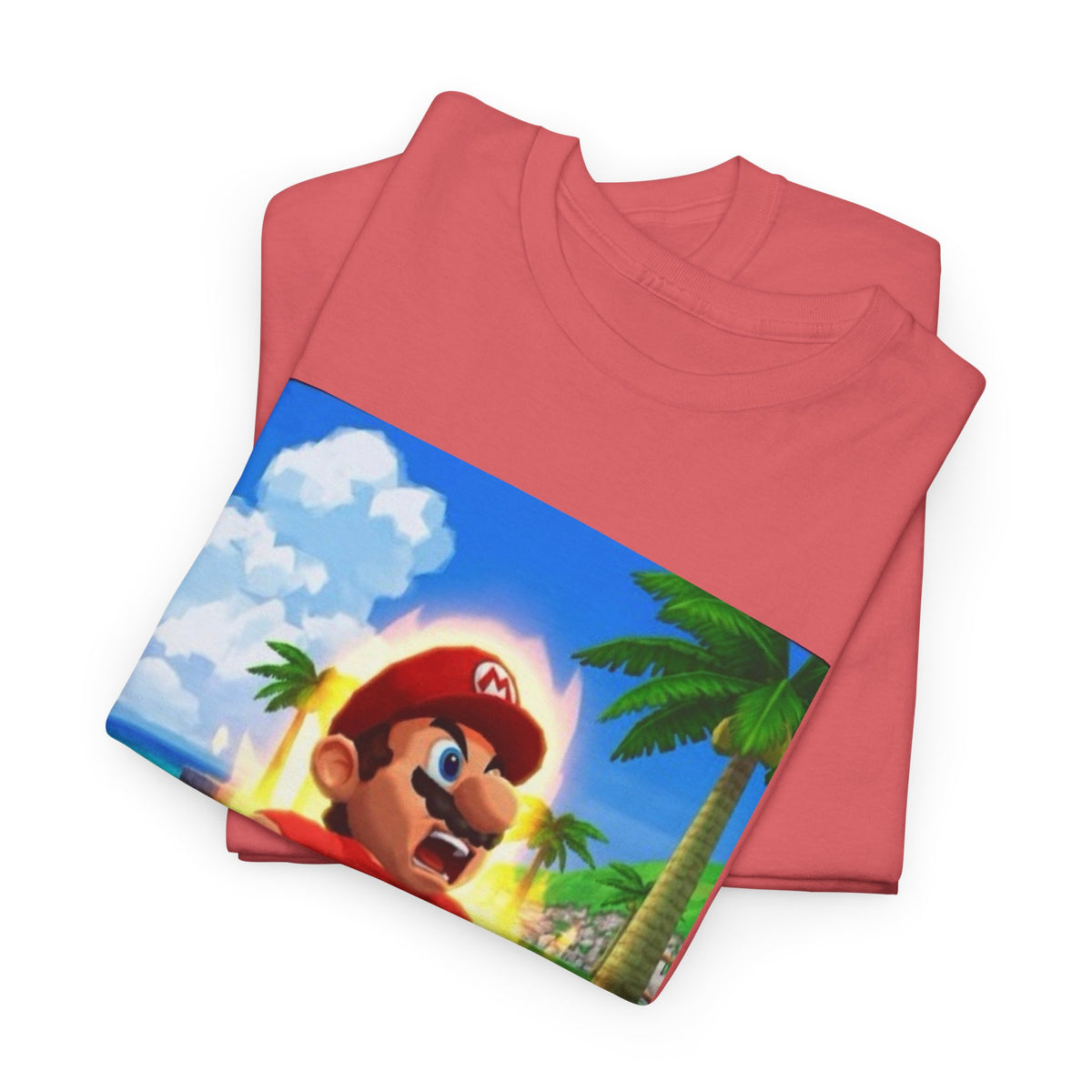 Super Buff Mario Power-Up Tee