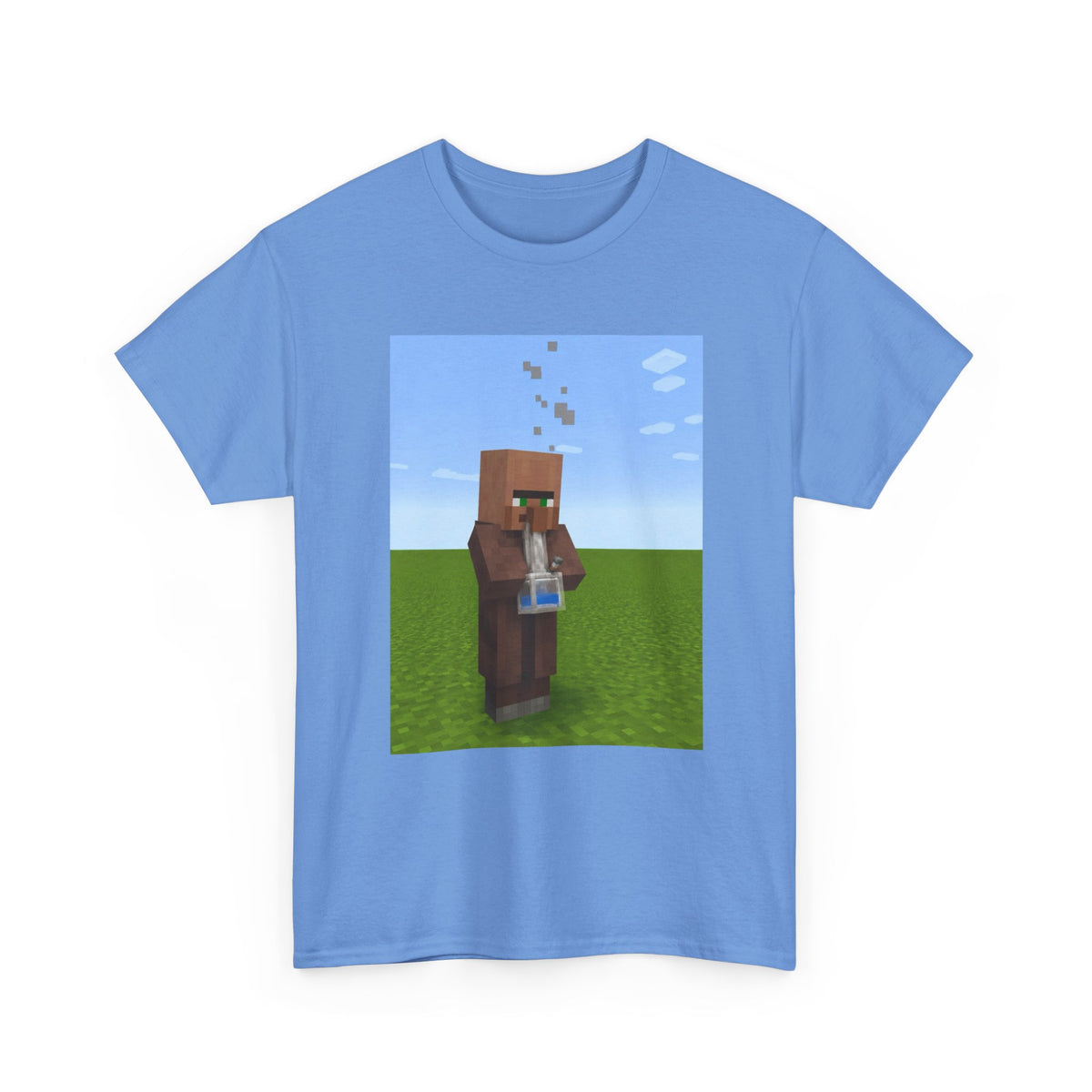 Villager Enjoying A Bong Hit