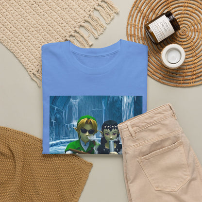 Link and Dark Linka Chillin' in Ice Palace