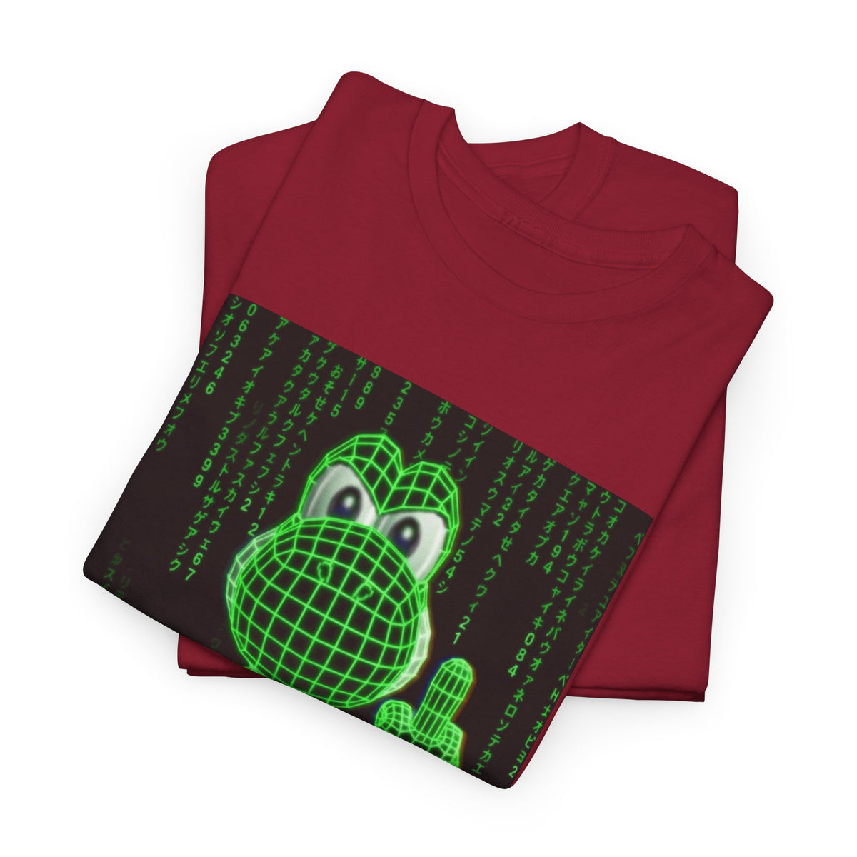 Matrix Yoshi Flipping The Bird Tee