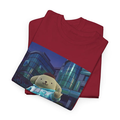 Pompompurin Flips Off In Skateshop City