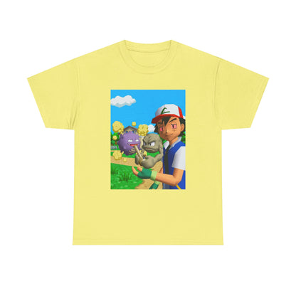Ash, Geodude, Koffing Get High