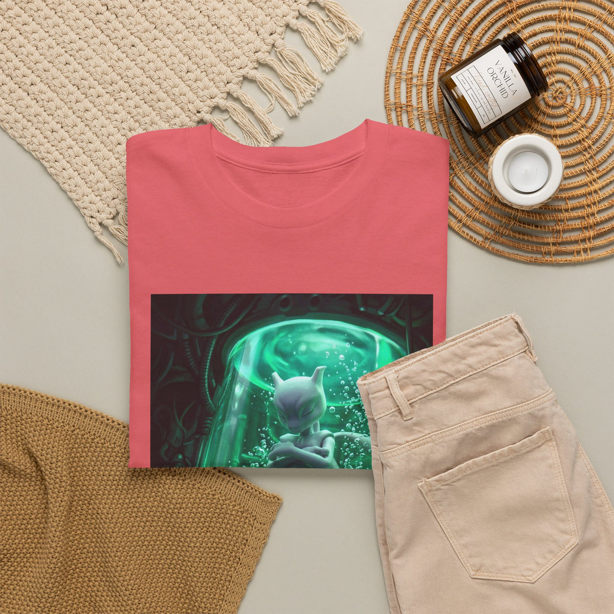 Mewtwo In Bio-Tank Tee