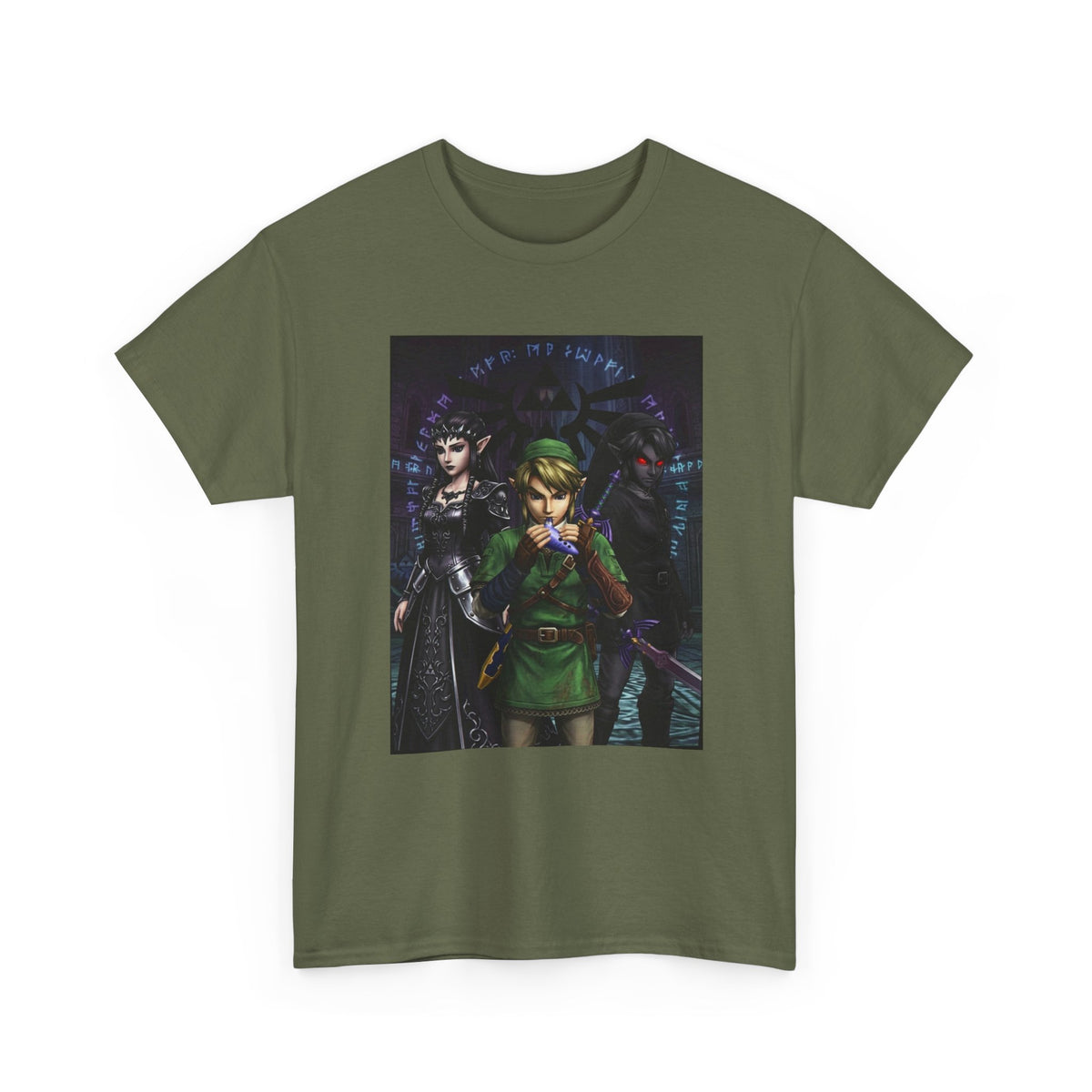 Ocarina Playing Link, Dark Link, And Shadow Zelda