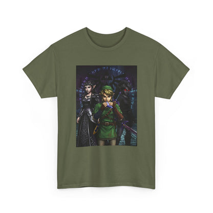 Ocarina Playing Link, Dark Link, And Shadow Zelda