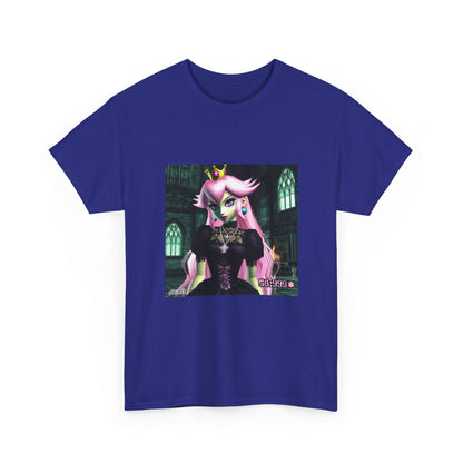 Goth Peach In Haunted Castle Tee