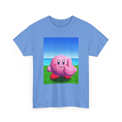 Kirby Flipping The Bird Beach Tee