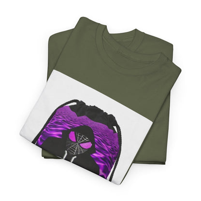 Spider-Hoodie Character Sipping Purple Drank Tee