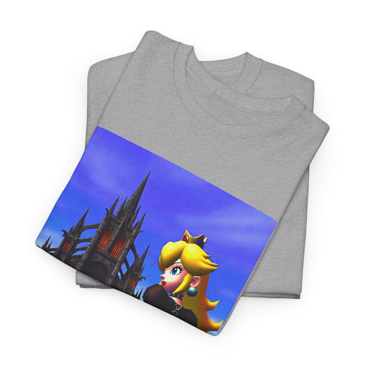 Goth Peach Rocking Goth Castle Tee