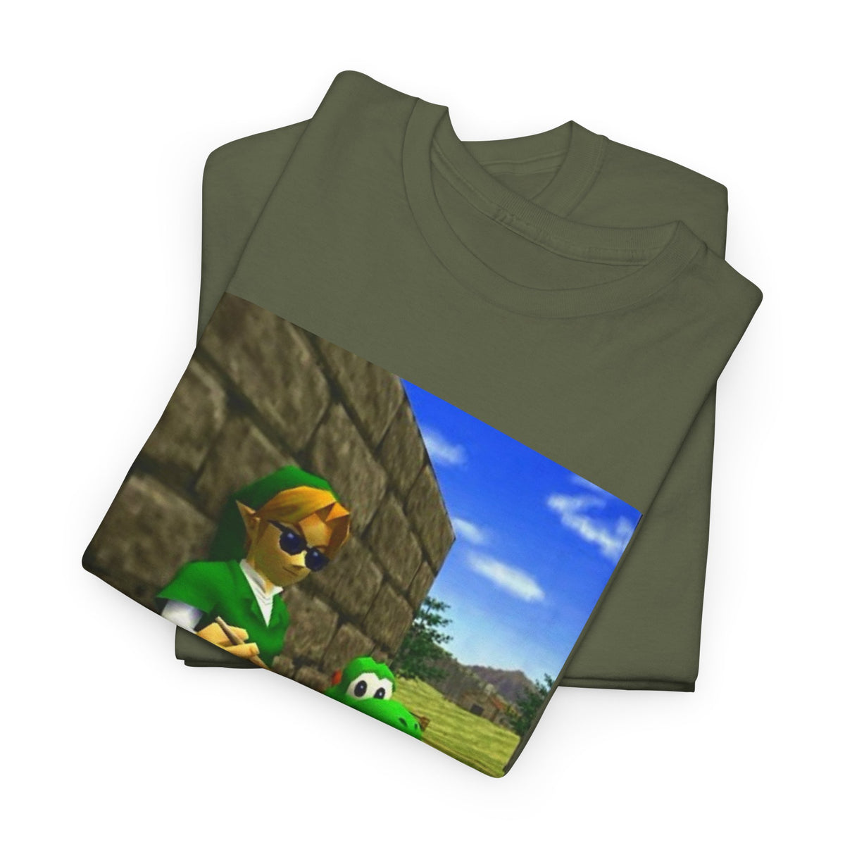 Link and Yoshi Chillin' With Blunts