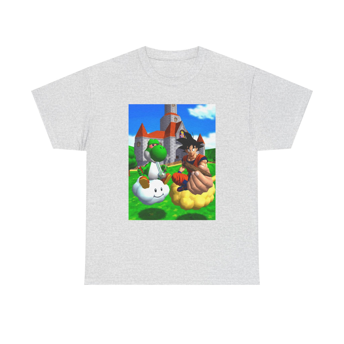 Yoshi And Goku Sharing A Smoke Tee