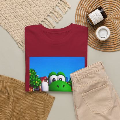 Yoshi Giving The Finger Tee (Design 6)