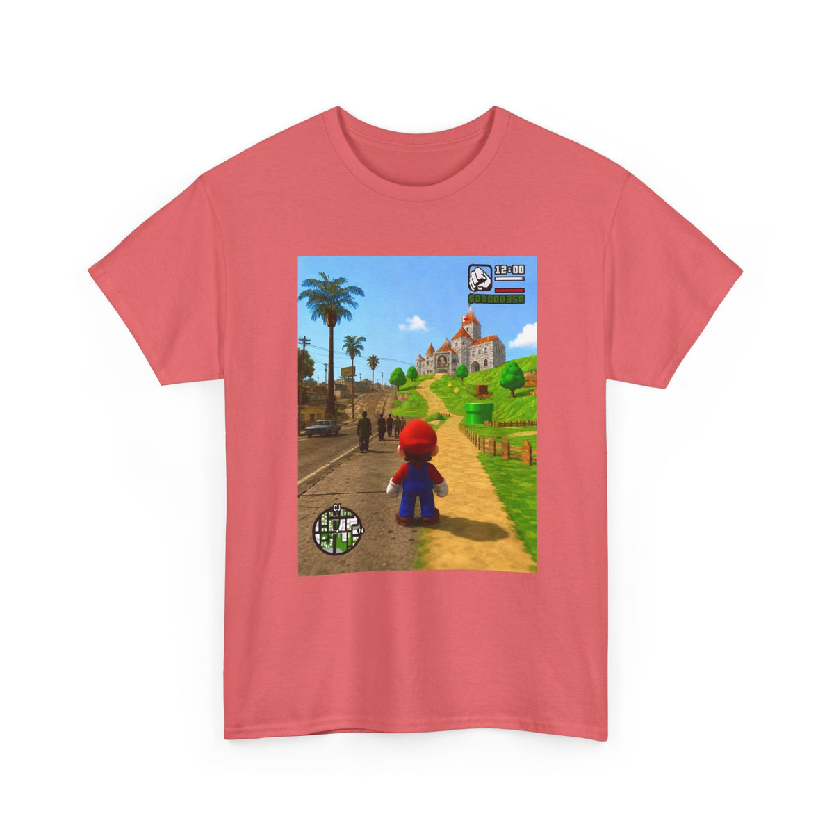 Mario Exploring San Andreas Streets