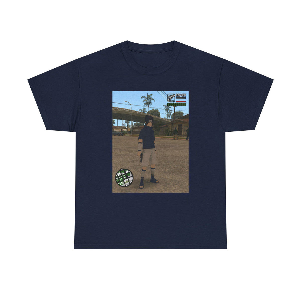 Sasuke Uchiha In GTA San Andreas Street