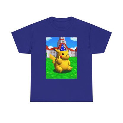 Salty Pikachu Giving The Middle Finger Tee