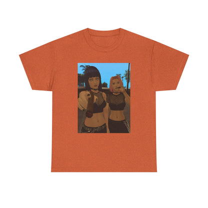 Anime Girls Sharing A Smoke Tee