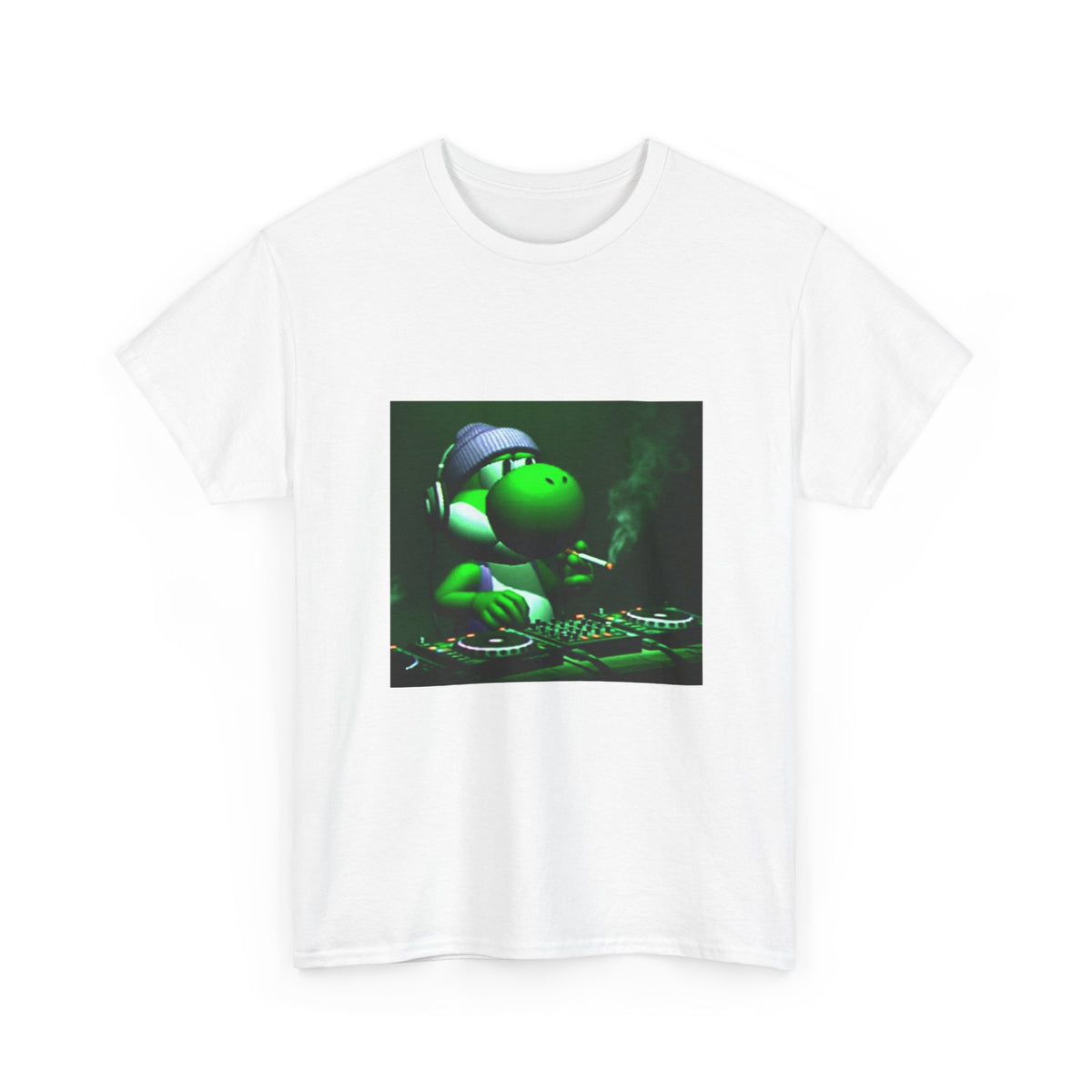 DJ Yoshi Smoking & Mixing Beats