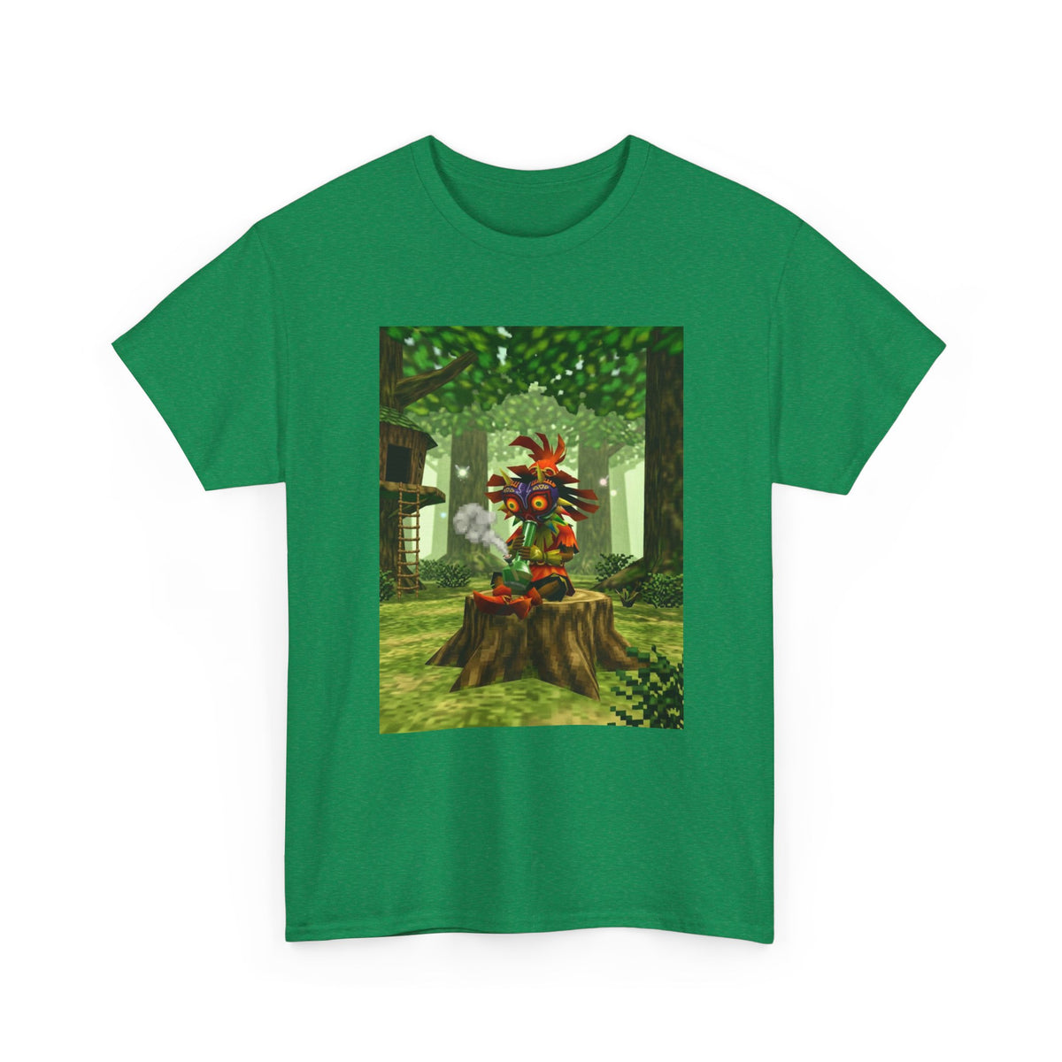 Skull Kid Bong Hit Forest Tee