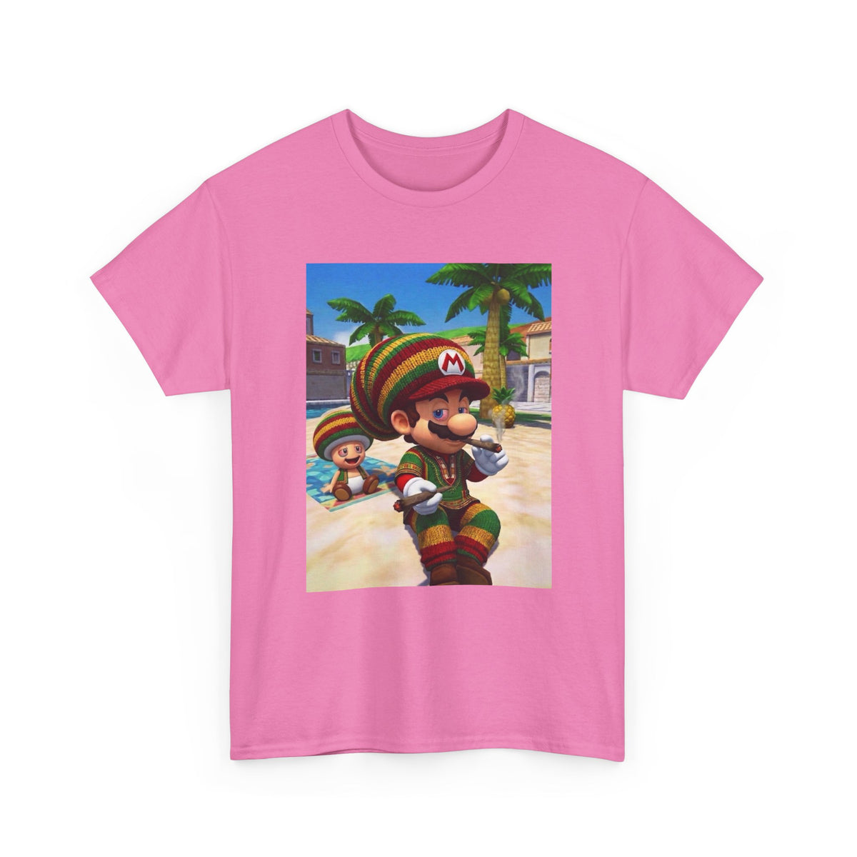 Mario And Toad Chilling With Joints