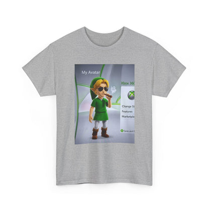 Stoner Link Xbox Avatar Puffing Blunt Tee