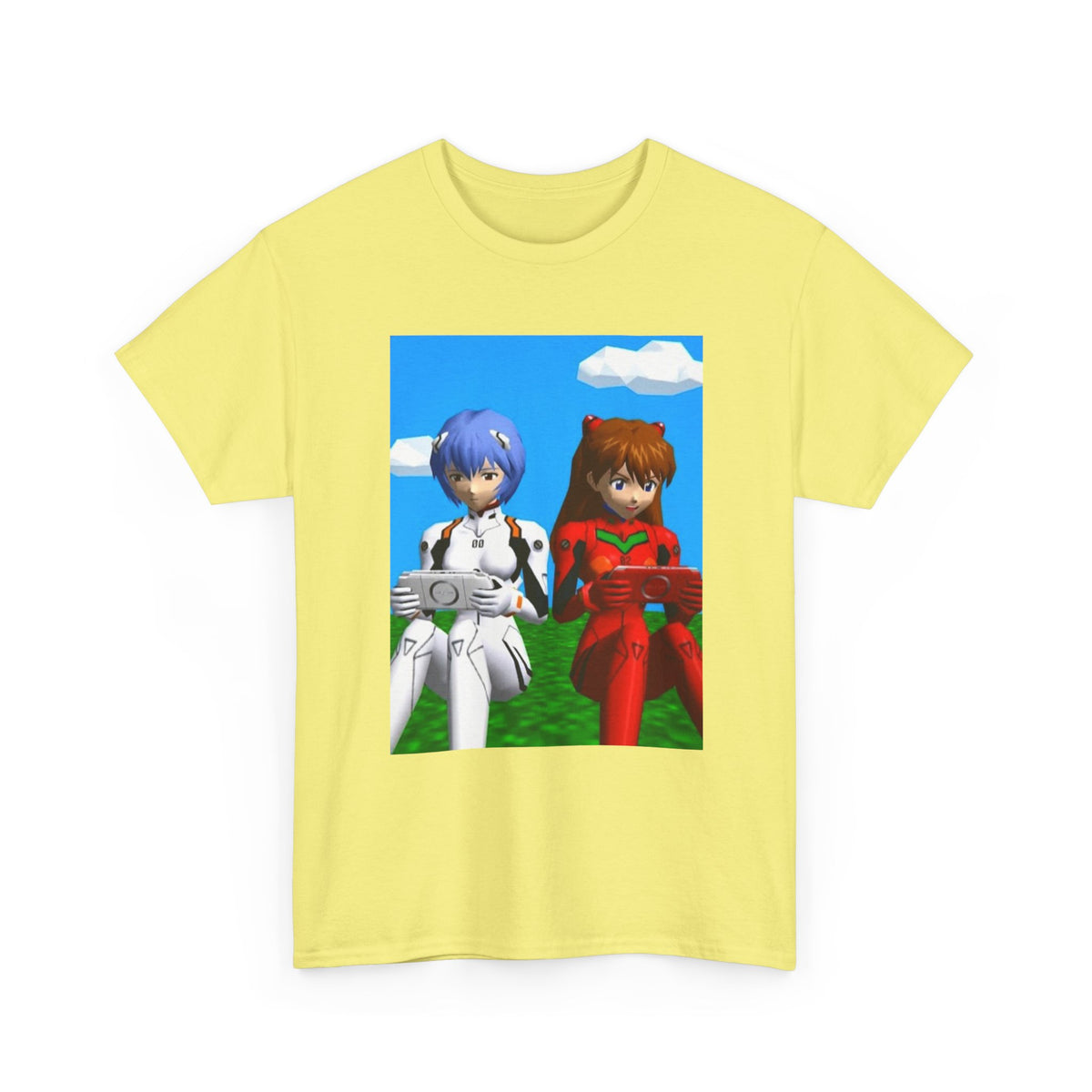 Rei And Asuka Gaming On PSPs Tee