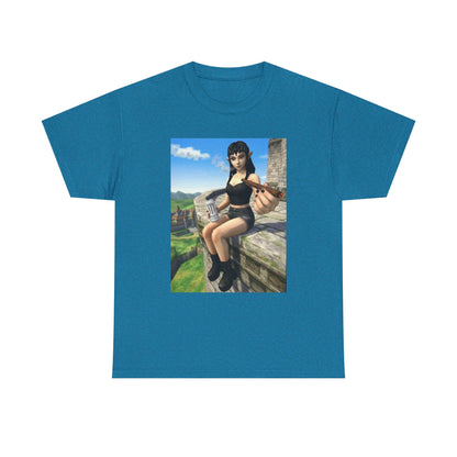 Edgy Elf Offering You A Blunt Tee