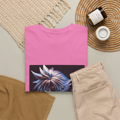 Chrome Warrior With Spiky Hair Tee