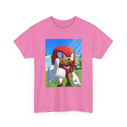 Knuckles Smoking Cigar On Tropical Beach
