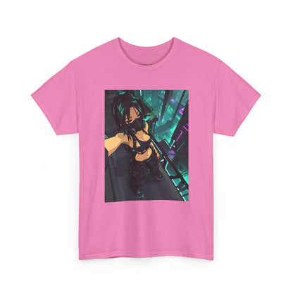 Midnight Ember Leaf Graphic Tee