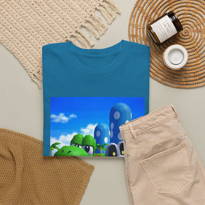 Yoshi and Dry Bones Flipping The Bird Tee (Design 4)