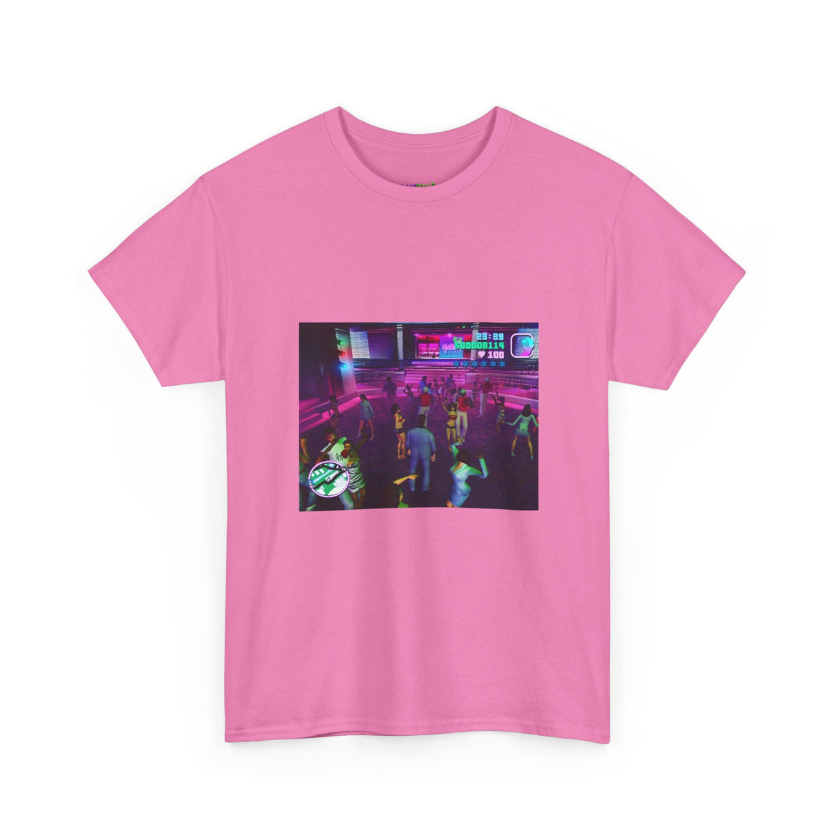 Neon Ember Flow Graphic Tee