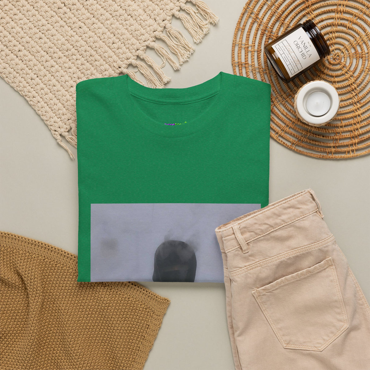 Midnight Leaf Whisper Graphic Tee