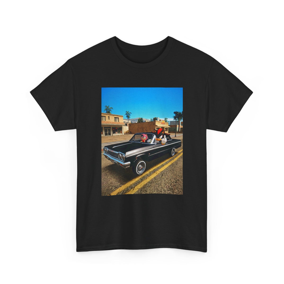 Shadow and Amy Cruising Lowrider Tee