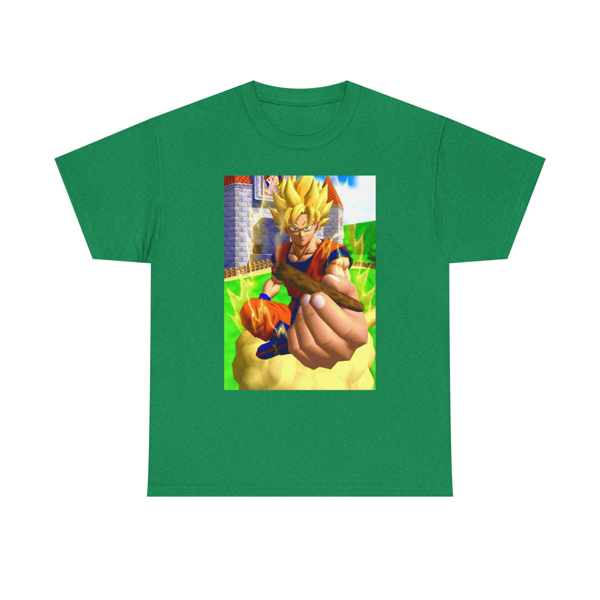Super Saiyan Goku Offering A Blunt Tee