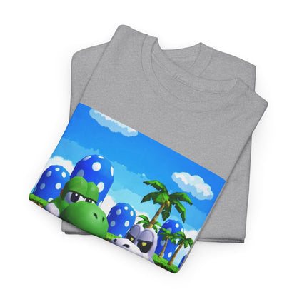 Yoshi And Dry Bones Flipping Off Tee
