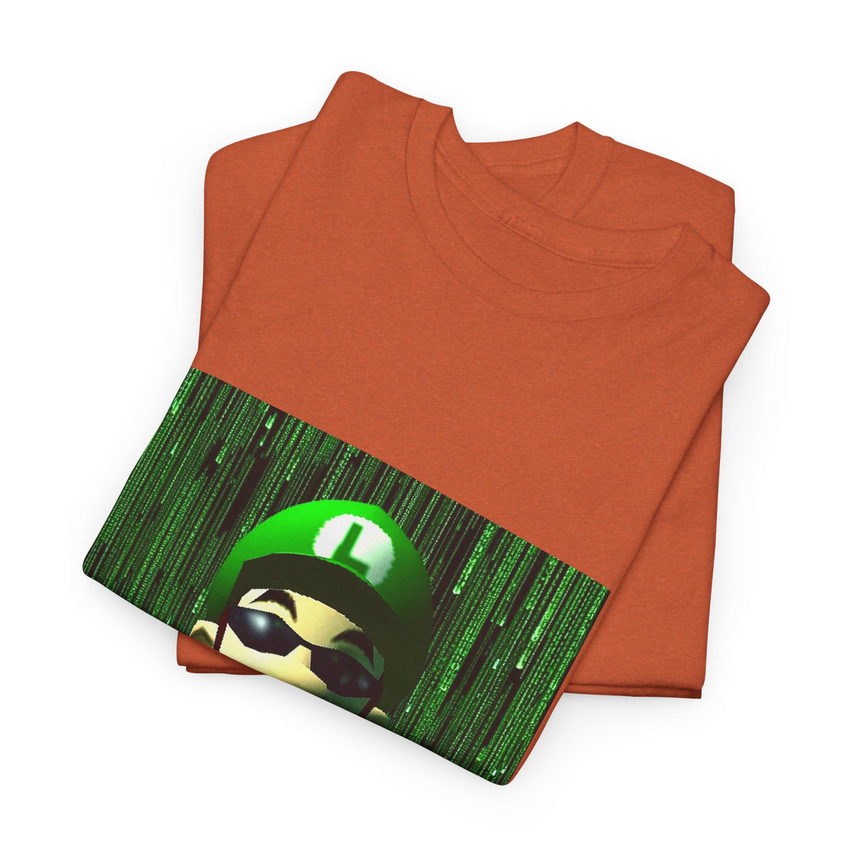 Matrix Luigi Smoking In The Glitch
