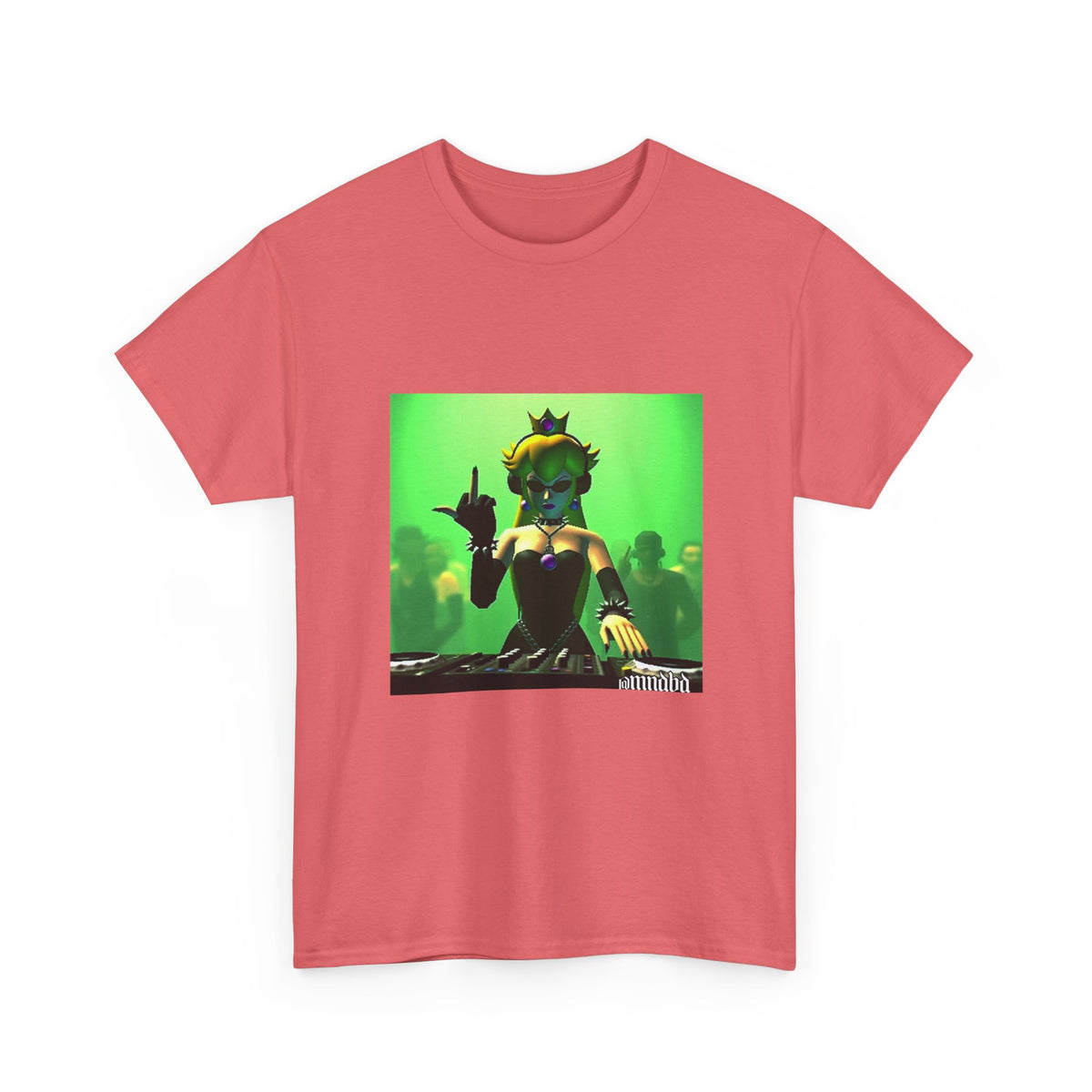 Gothic Peach DJ Flipping The Bird Tee