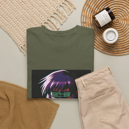 Major Kusanagi In Retro Cyberpunk Visor