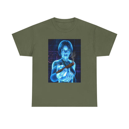 Holographic AI Offering You A Blunt Tee