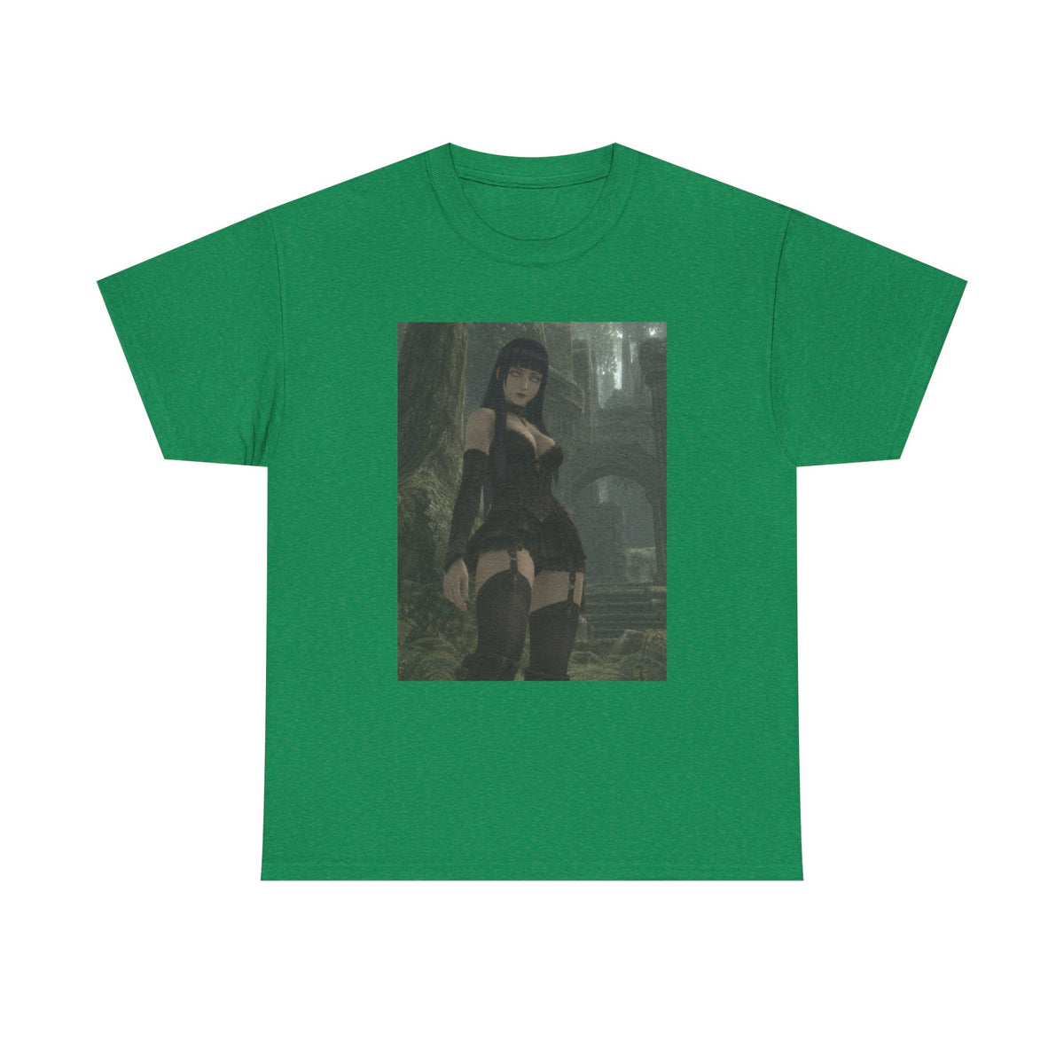 Gothic Byakugan Maiden In Ancient Ruins Tee