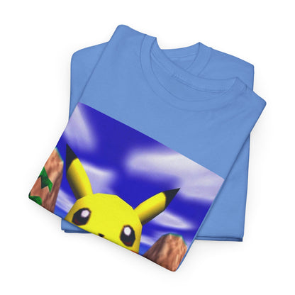 Pikachu Giving The Finger On An N64 Island