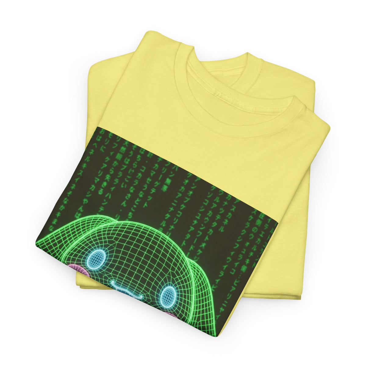Wireframe Bunny Flips The Bird Tee