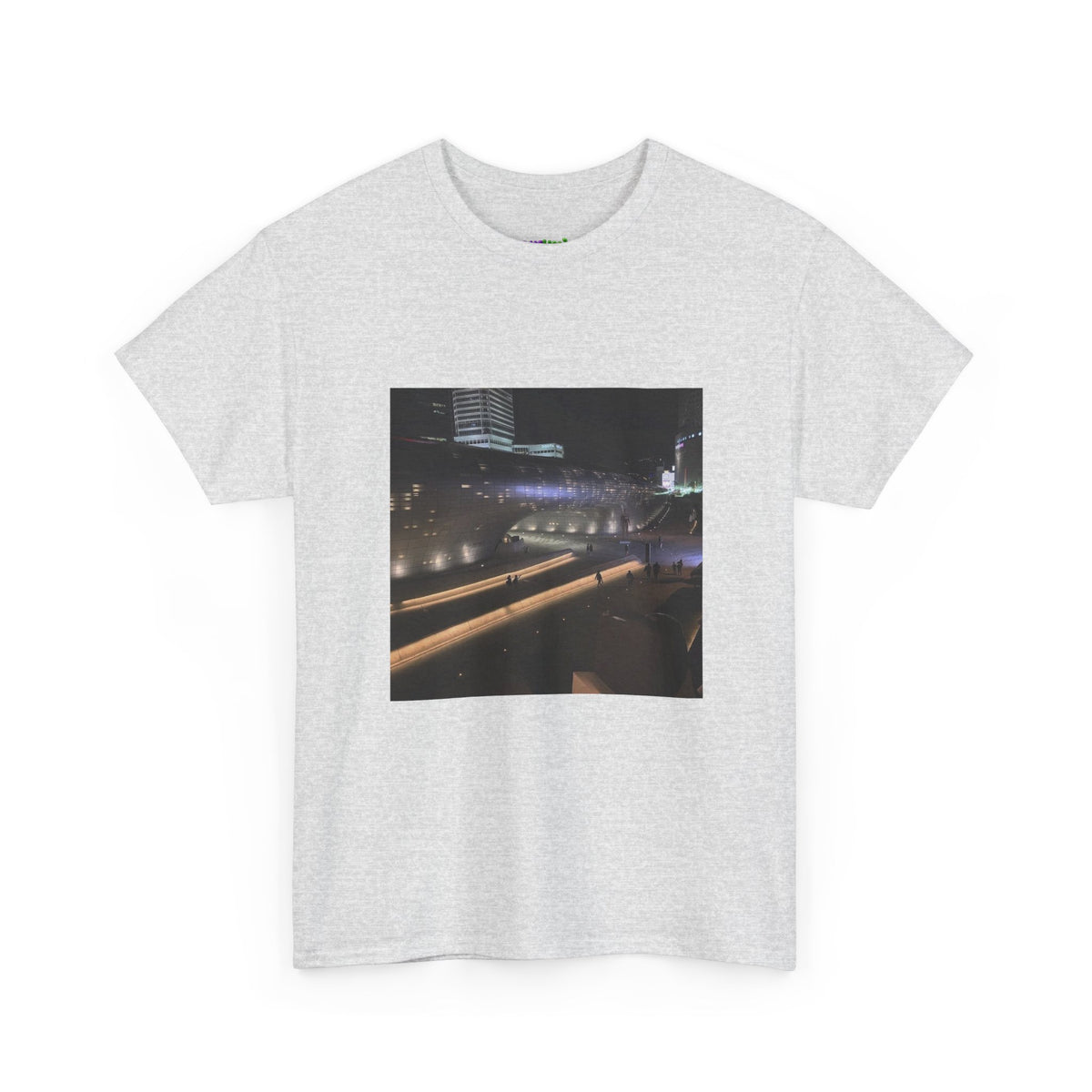Space Station Floating Above Earth Tee