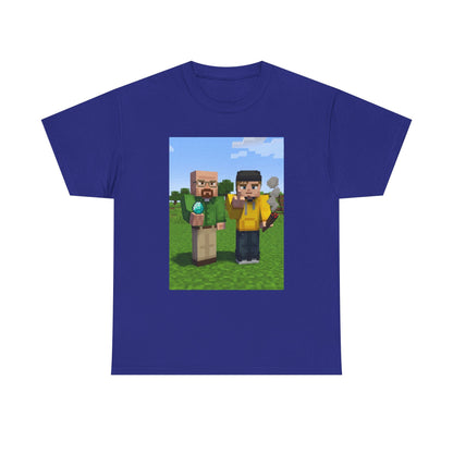 Pixelated Chemists With Blue Crystal And Joint