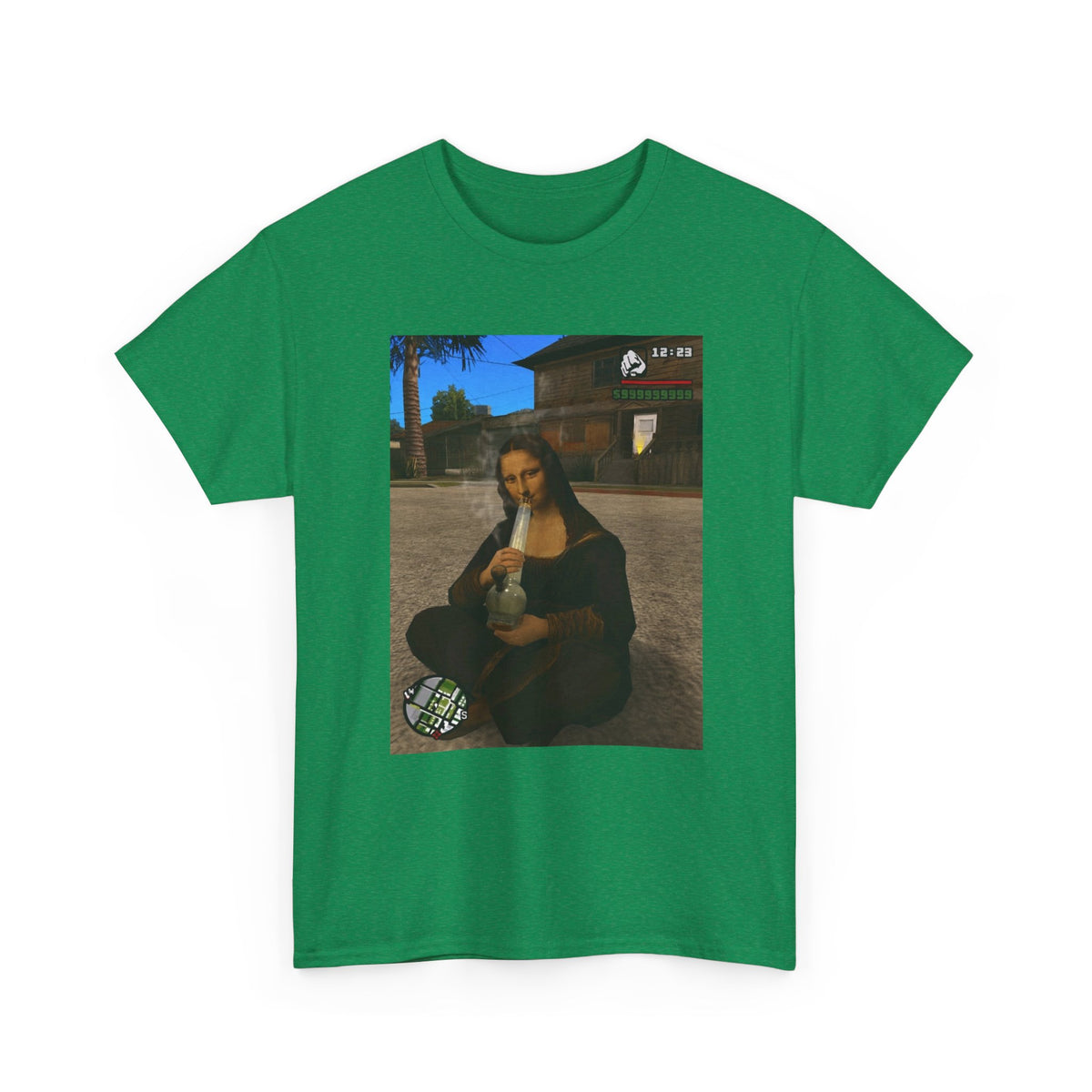Mona Lisa Hitting The Bong Tee