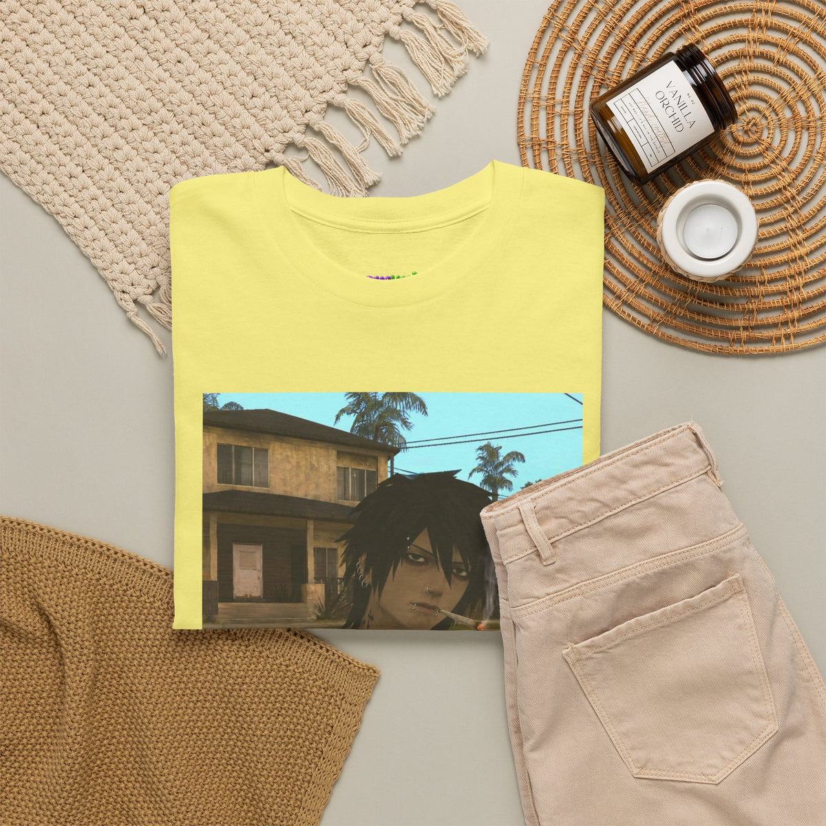 Concrete Bud Graphic Tee