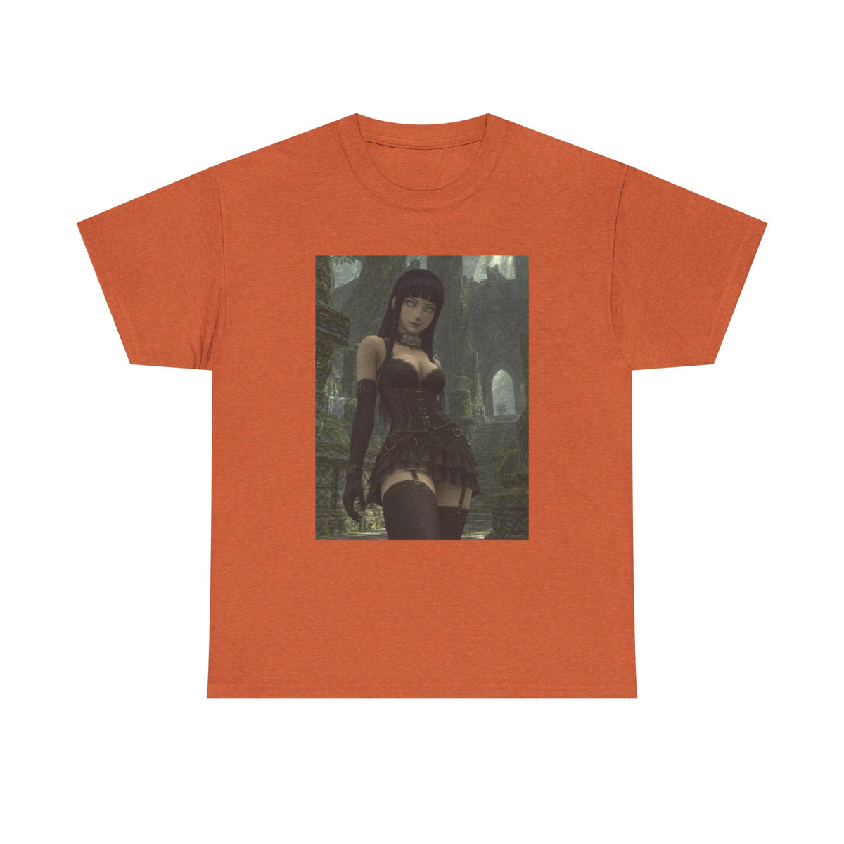 Gothic Byakugan Empress In Ancient Ruins