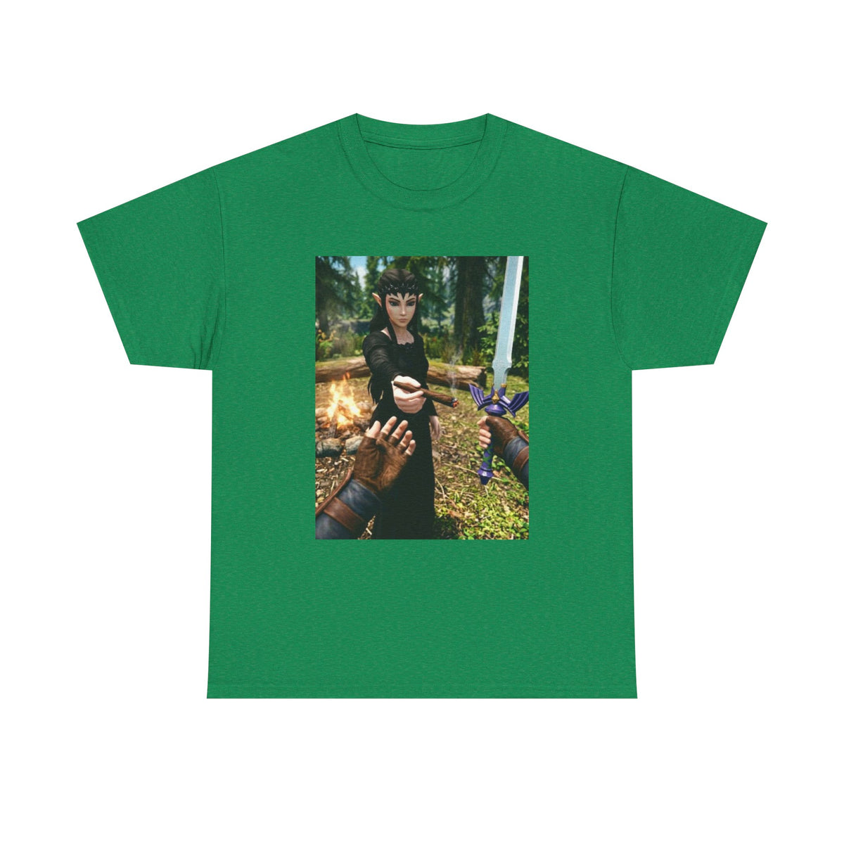 Dark Elf Princess Shares A Blunt Tee