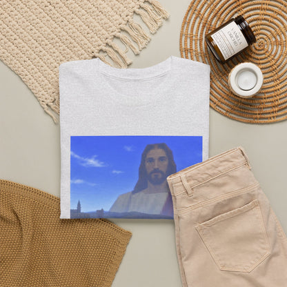 Link Meets Jesus, The Ultimate Question Tee
